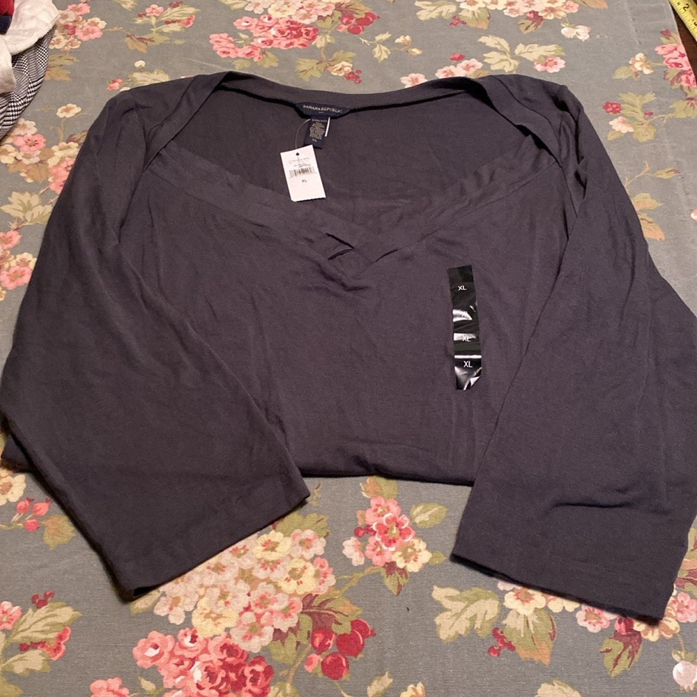 Banana Republic Long Sleeve size XL Gray